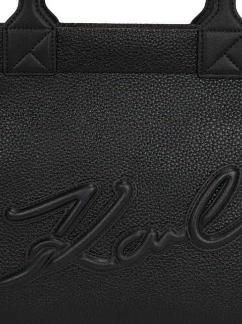 Karl Lagerfeld medium K/Skuare Grainy tote bag A1W30042999 - 2