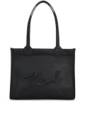 Karl Lagerfeld medium K/Skuare Grainy tote bag - Black
