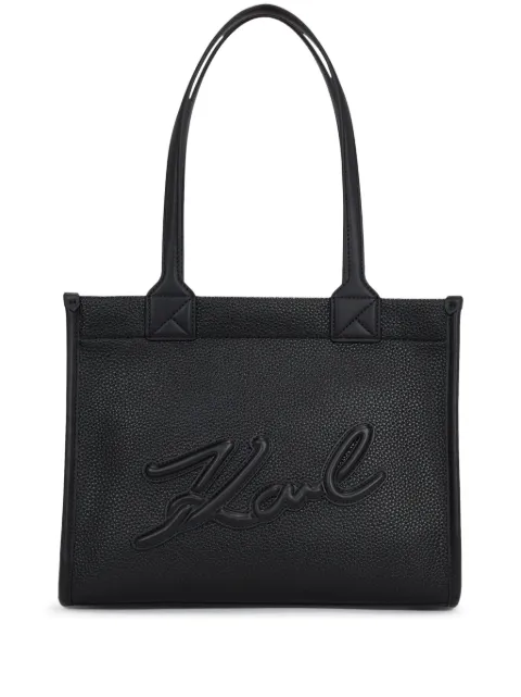 Karl Lagerfeld medium K/Skuare Grainy tote bag