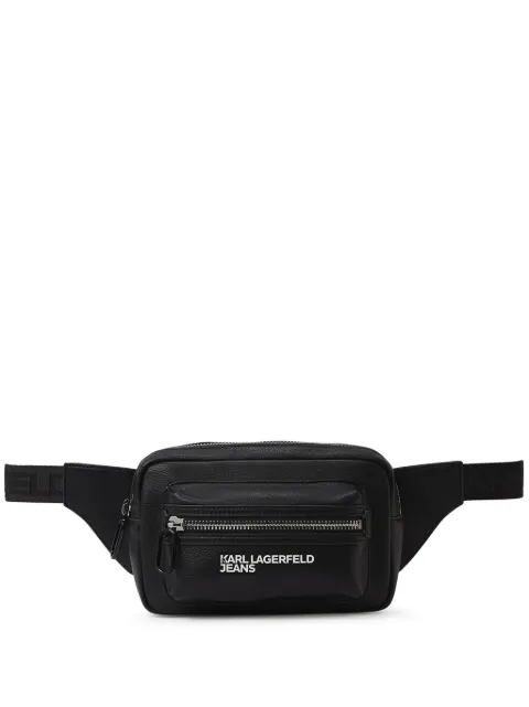 Karl Lagerfeld Jeans sac banane en cuir artificiel
