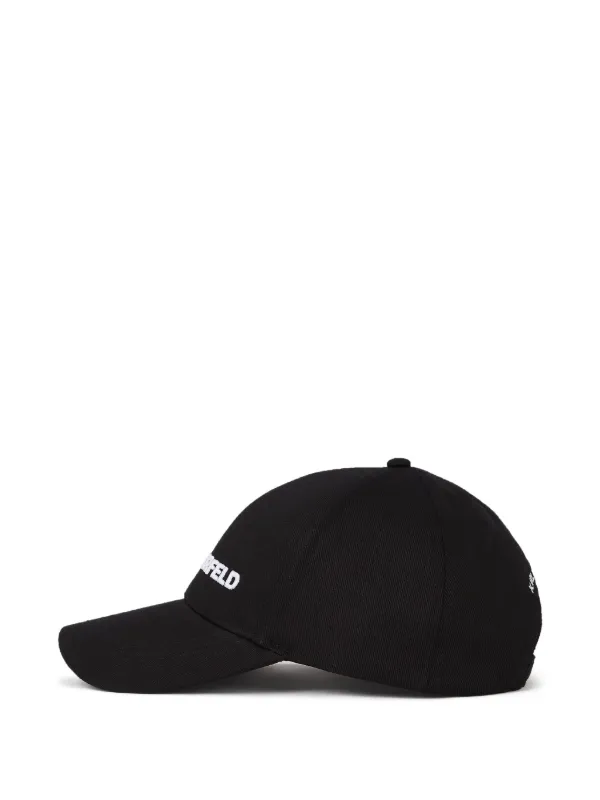 ☆⌒*即発☆Karl Lagerfeldベースボールキャップ Karl Lagerfeld K/Essential Cap | Black | FARFETCH