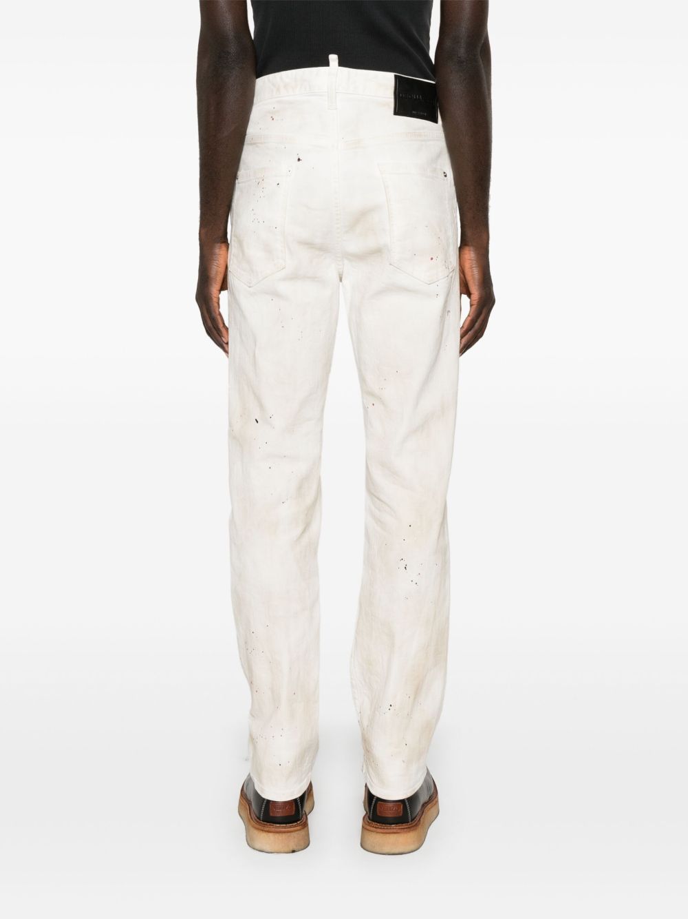 DSQUARED2 paint-splatter jeans Men