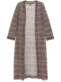 Missoni zigzag cardigan - Black
