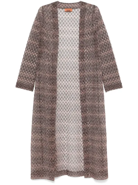 Missoni кардиган с узором зигзаг
