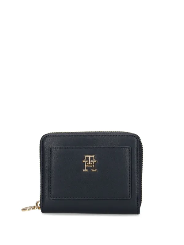 Tommy Hilfiger Medium TH Monogram Wallet Blue FARFETCH CA