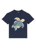 Vilebrequin Kids Tahiti Turtles T-shirt - Blue
