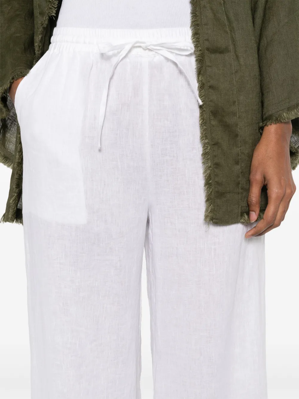 P.A.R.O.S.H. Beach25 broek Wit