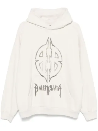 Balenciaga Metal BB パーカー | ニュートラル | FARFETCH JP