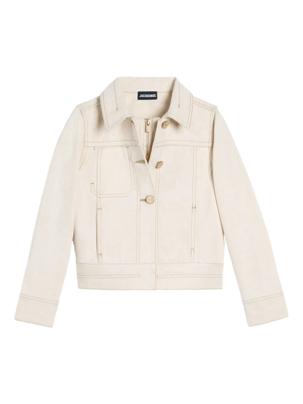 JACQUEMUS L'ENFANT layered jacket - Neutrals