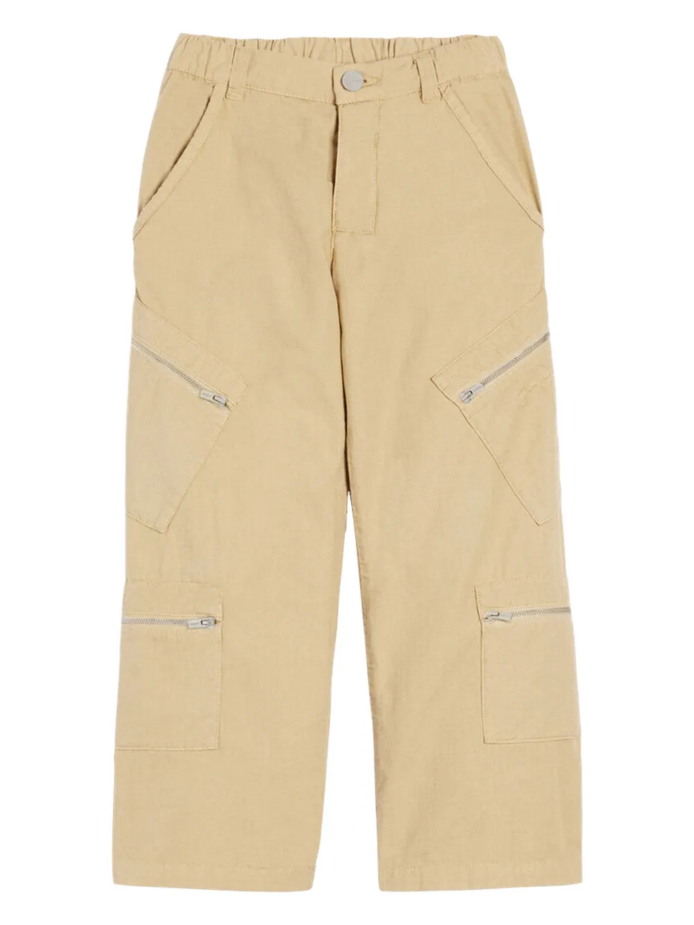 Jacquemus L'enfant The Marrone Cargo Trousers In Neutrals