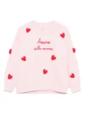 MC2 Saint Barth Kids Briony sweatshirt - Pink