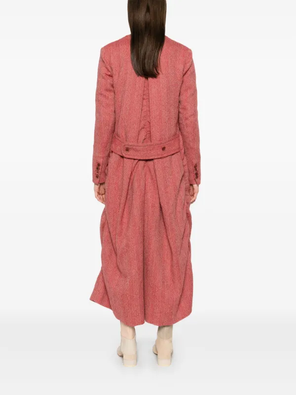 ダウンジャケット・コート Uma Wang Cigna Coat Uma Wang Cigna Coat | Red | FARFETCH