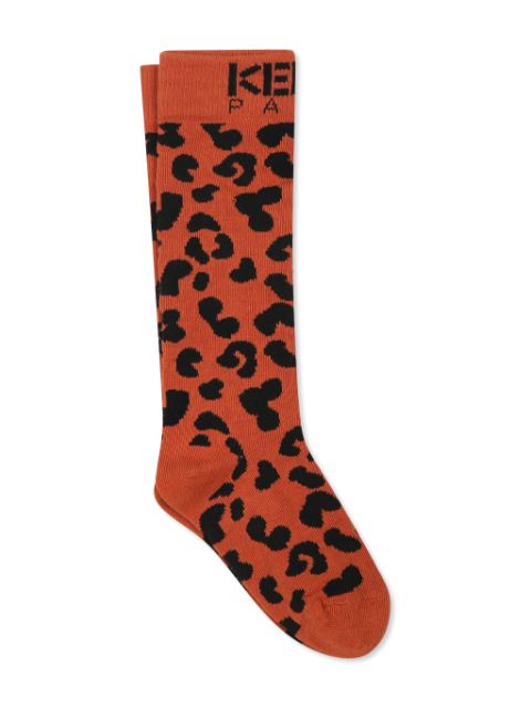 Kenzo Kids animal-print socks