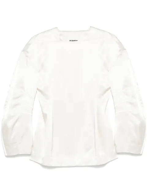 Jil Sander بلوزة ساتان