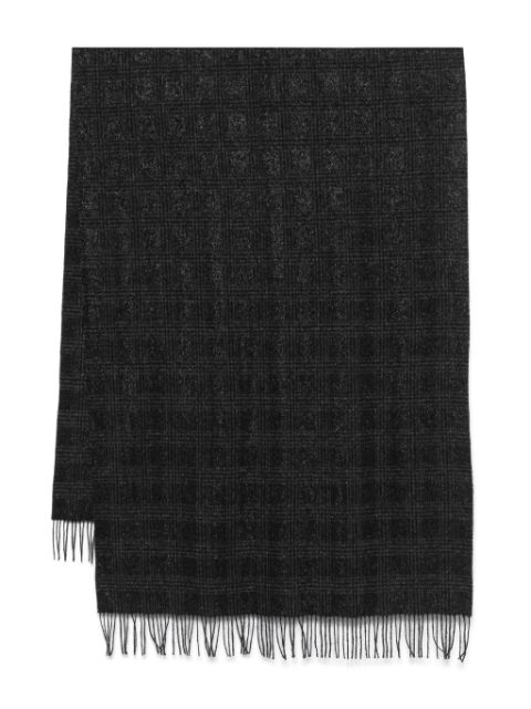 Brunello Cucinelli checked scarf Women