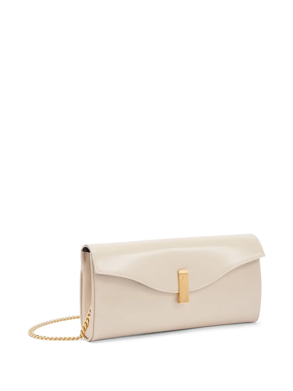 Giuseppe Zanotti Flutie clutch Beige