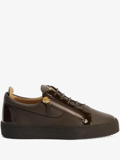 Giuseppe Zanotti Frankie double-zip low-top sneakers
