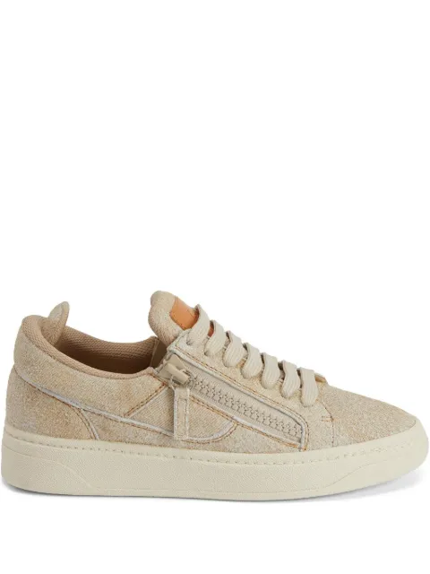 Giuseppe Zanotti zip detailing trainers 