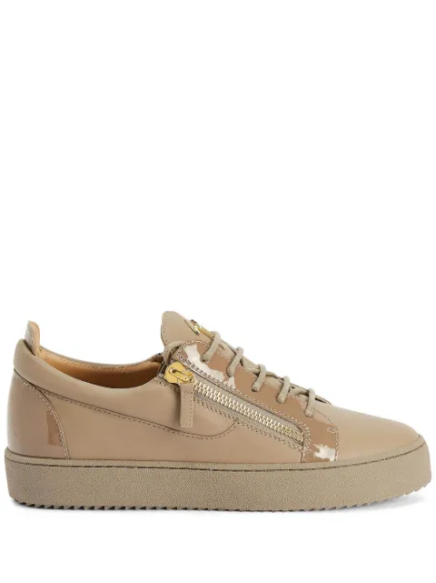 Giuseppe Zanotti Frankie zip-detail trainers