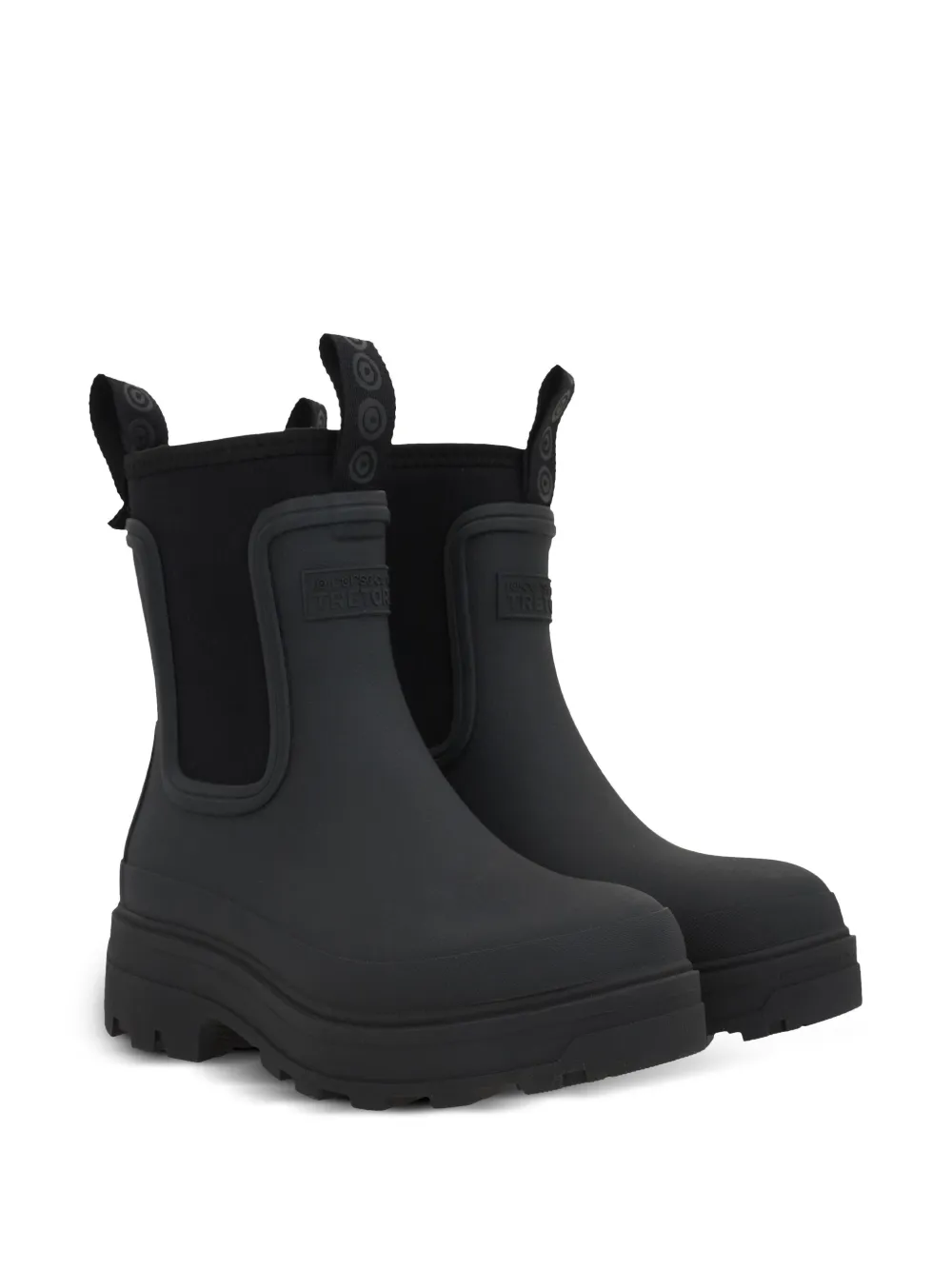 Tretorn x 10 CORSO COMO logo-patch boots Black