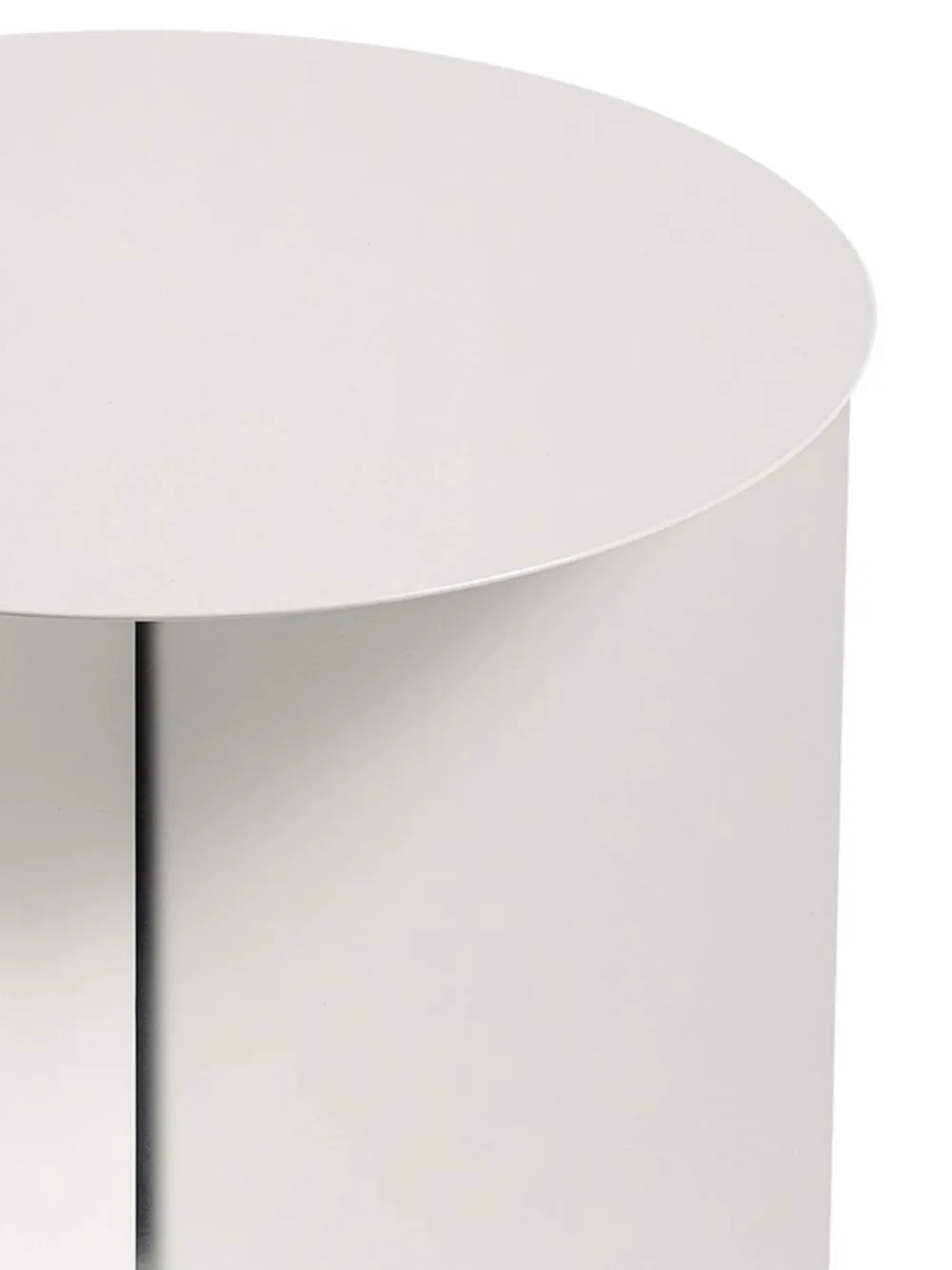  Hay Mesa Redonda Slit - Blanco 