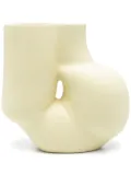 HAY Chubby vase (19.5cm x 10.5cm) - Yellow