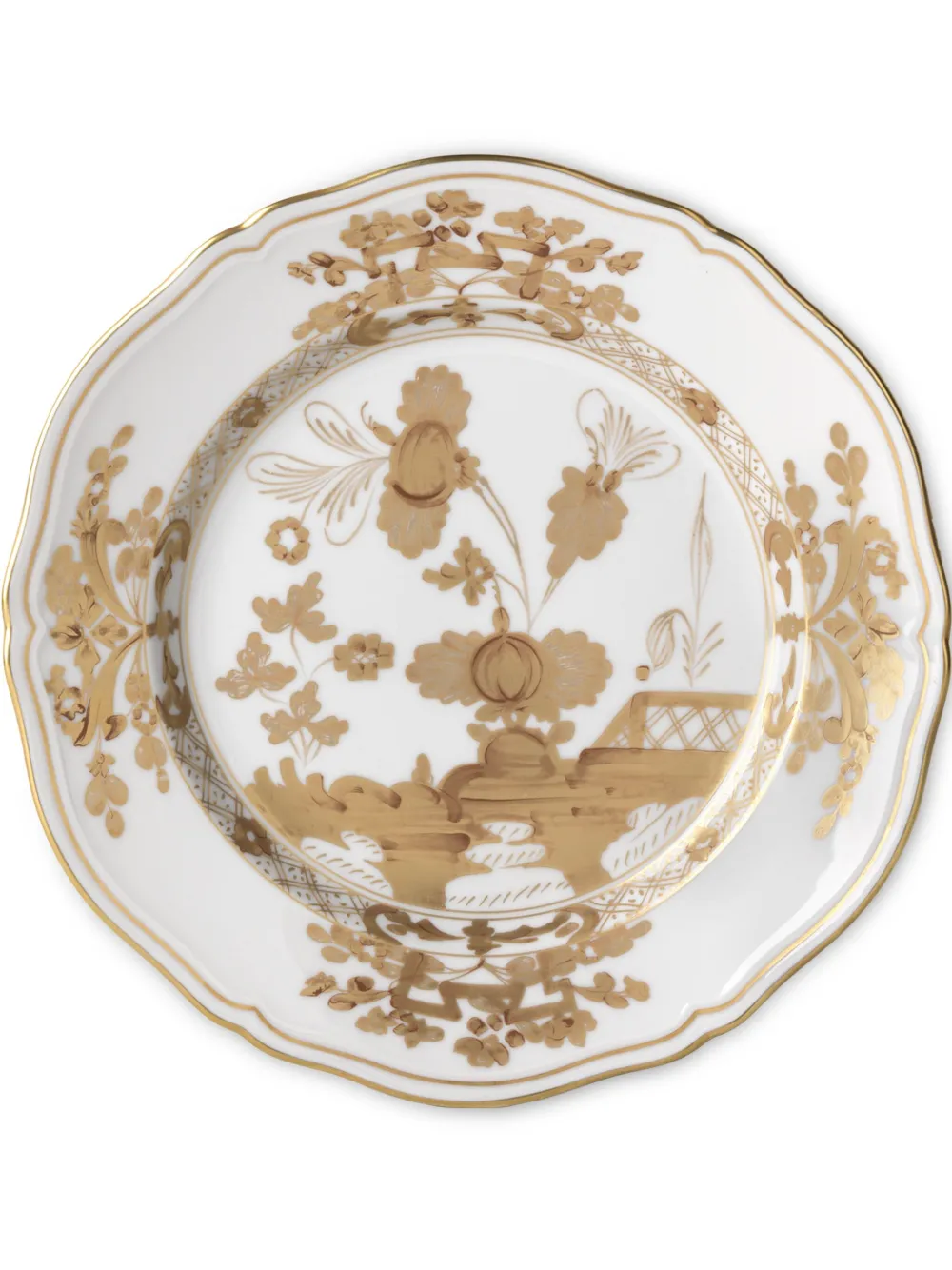 GINORI 1735 Oriente Italiano flat plate (26.5cm) | White | Image 1