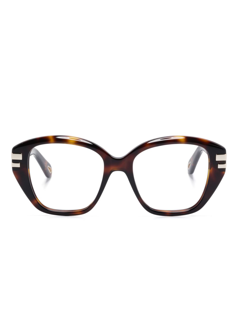 Chloé Eyewear square-frame glasses - Brown