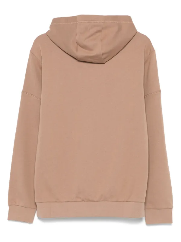 【EMPORIO ARMANI】 Men's Line Logo Raglan Hoodie ★ Brown Emporio Armani Hoodie | Men's Clothing | Vitkac