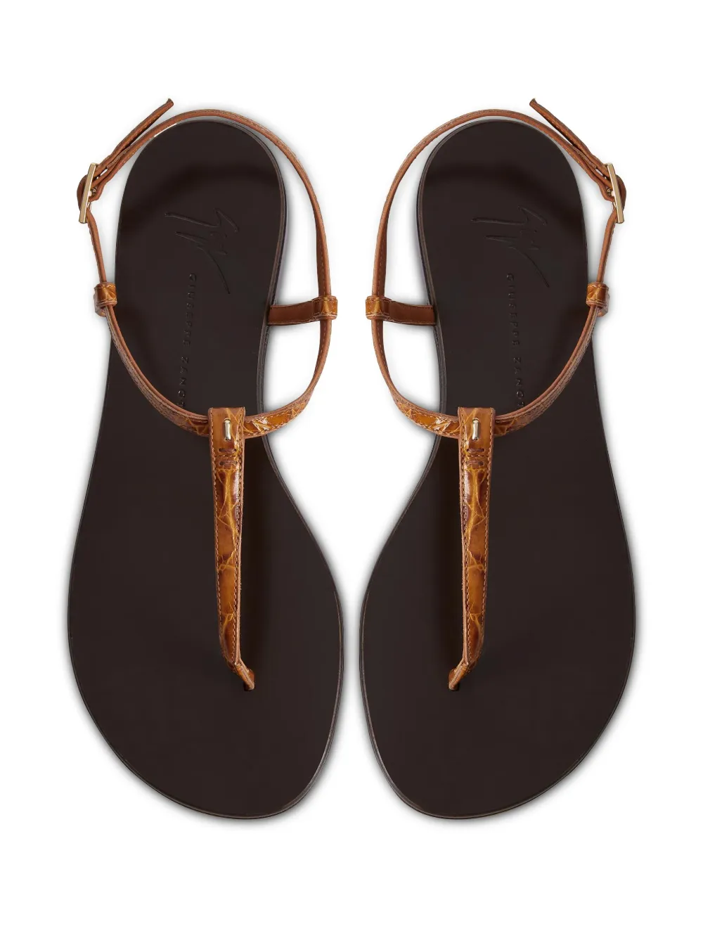 Giuseppe Zanotti Doriaane Sandals In Braun