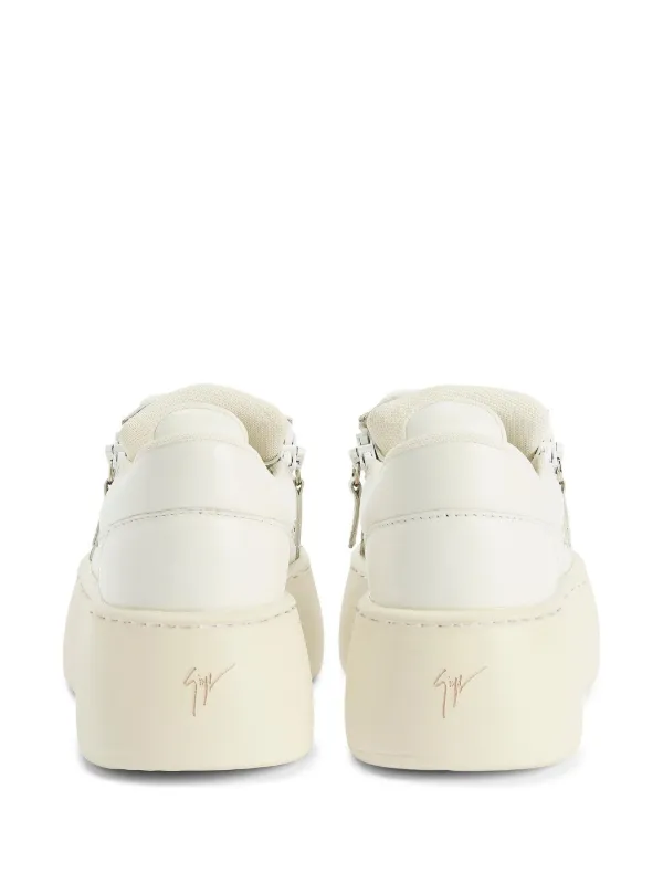 Giuseppe Zanotti GZ94 Maxi Platform Sneakers | White | FARFETCH