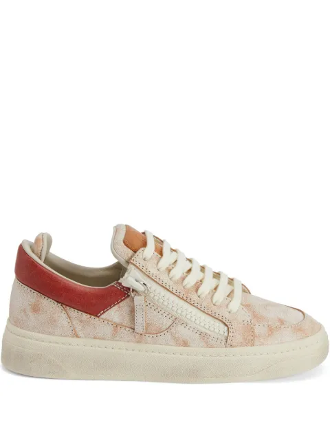 Giuseppe Zanotti zip detailing trainers 