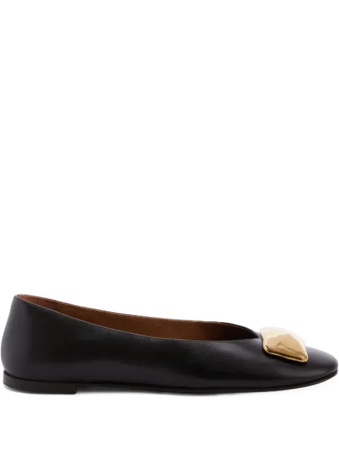Giuseppe Zanotti Georgia Stone ballet flats 