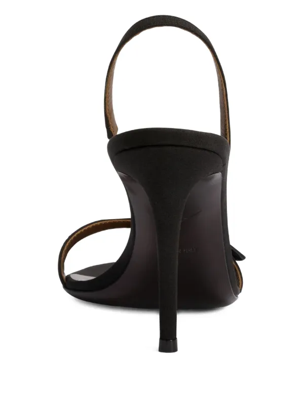 Giuseppe Zanotti 90mm Ludhovica Mignon Sandals | Black