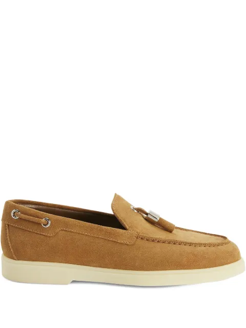 Giuseppe Zanotti Maui suede slip-on loafers