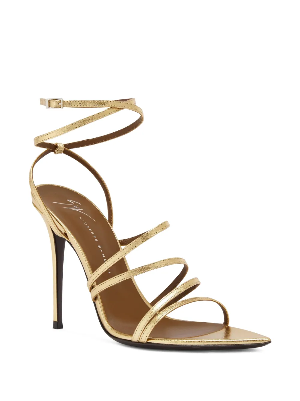 Giuseppe Zanotti 105mm Intriigo Claire sandals - Goud