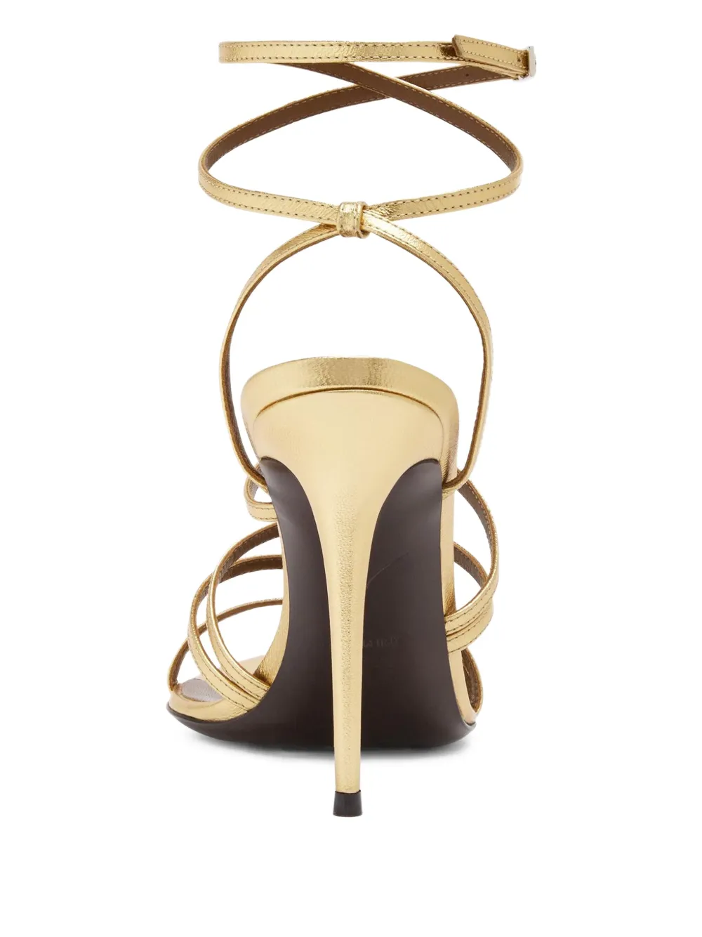 Giuseppe Zanotti 105mm Intriigo Claire sandals Gold