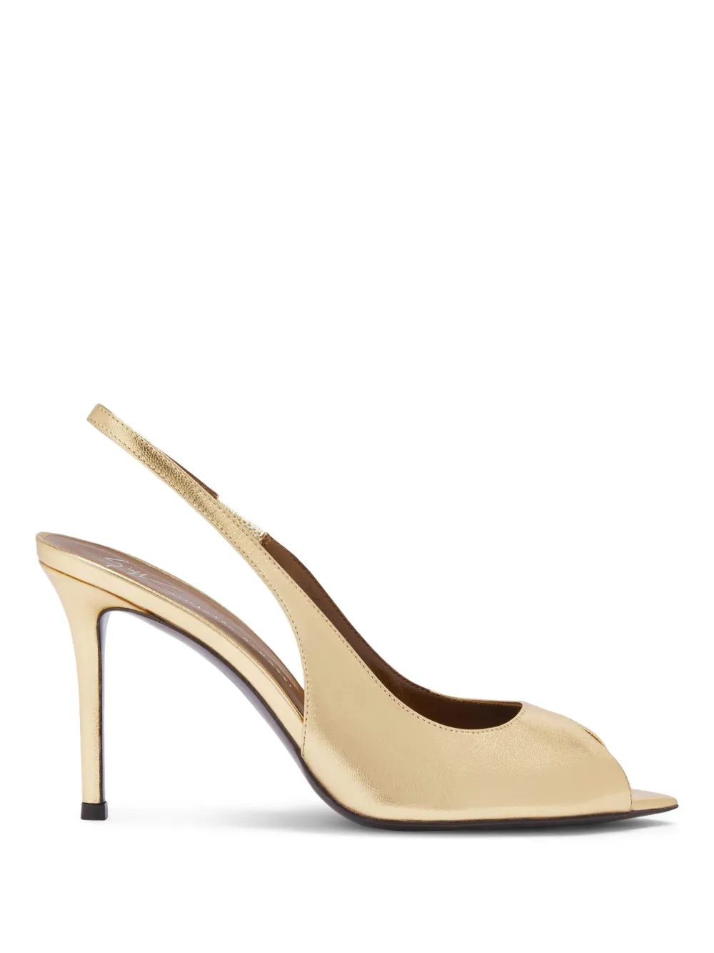 Giuseppe Zanotti Intriigo Open Toe 90 In 金色