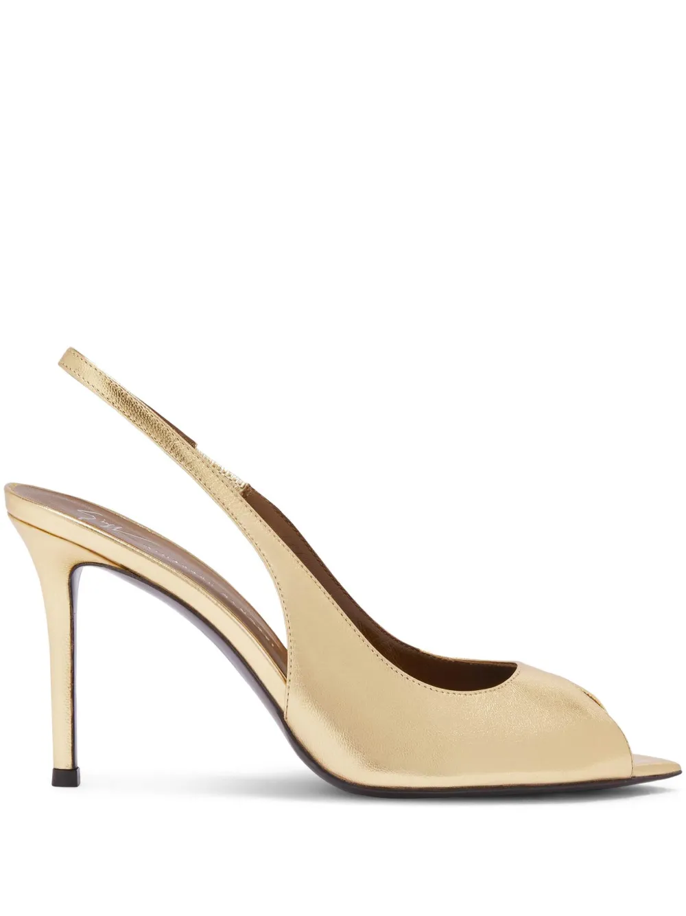 Giuseppe Zanotti 90mm Intriigo pumps Gold