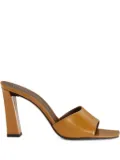 Giuseppe Zanotti 90mm Talia square-toe sandals - Orange