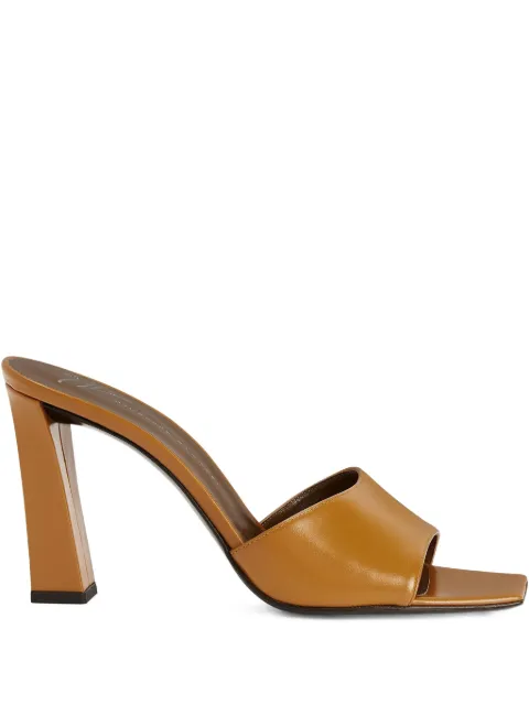 Giuseppe Zanotti 90mm Talia square-toe sandals