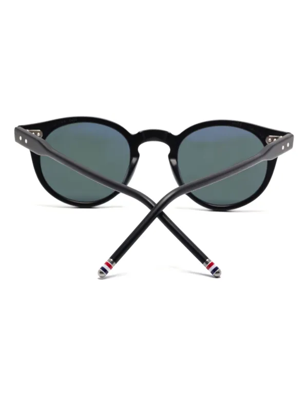 THOM BROWNE サングラス ブラック Thom Browne Eyewear UES404A サングラス | ブラック | FARFETCH JP