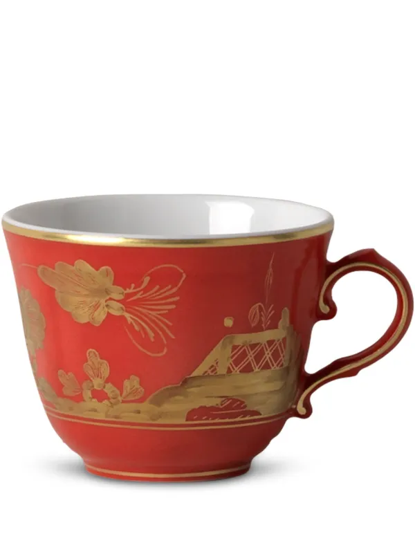 GINORI 1735 Xícara De Café Expresso Oriente Italiano | Vermelho