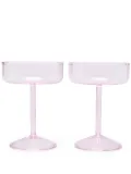 HAY Tint Coupe glass (set of two) - Pink