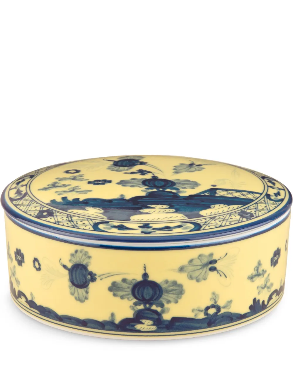 GINORI 1735 Oriente Italiano box (13 cm) | Yellow | Image 1