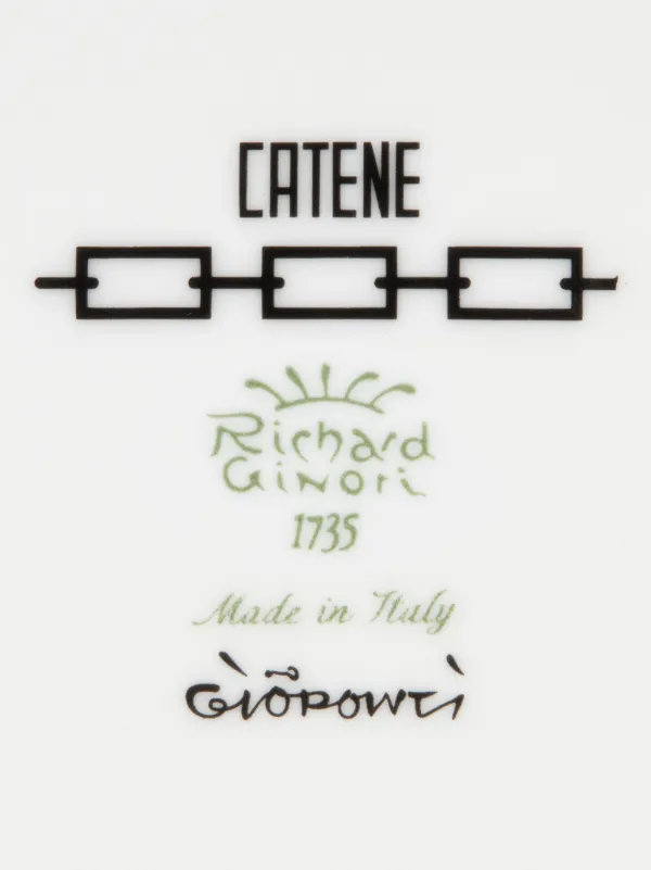 Catene 1735. Ginori 2枚セット 1735 GINORI | plate|Catene dessert Green 食器