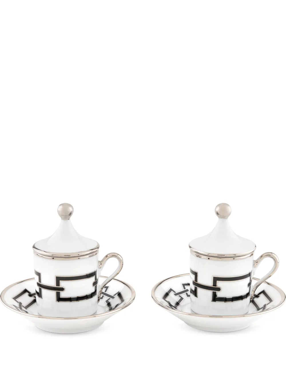 GINORI 1735 Catene coffe set (set of two) | White | Image 1