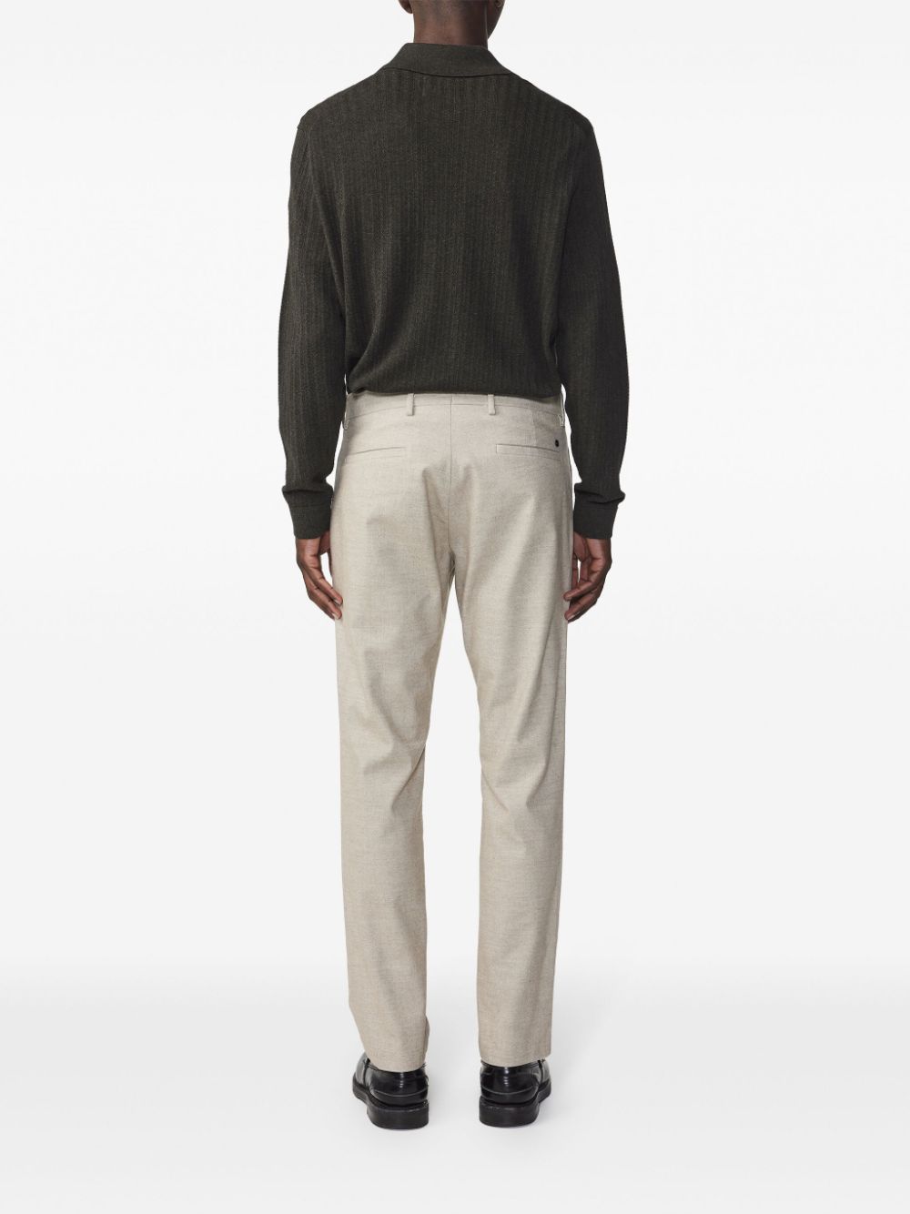 Shop Nn07 Theo Chino Trousers In Neutrals