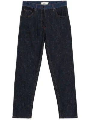 FENDI Straight Leg Jeans for Women Shop on FARFETCH