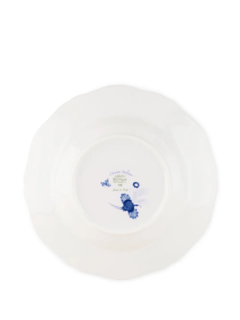 Ginori 1735 Richard Ginori Oriente Italiano Soup Plate In Blue